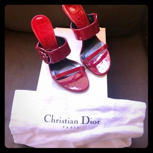 Christian Dior Red Sandal